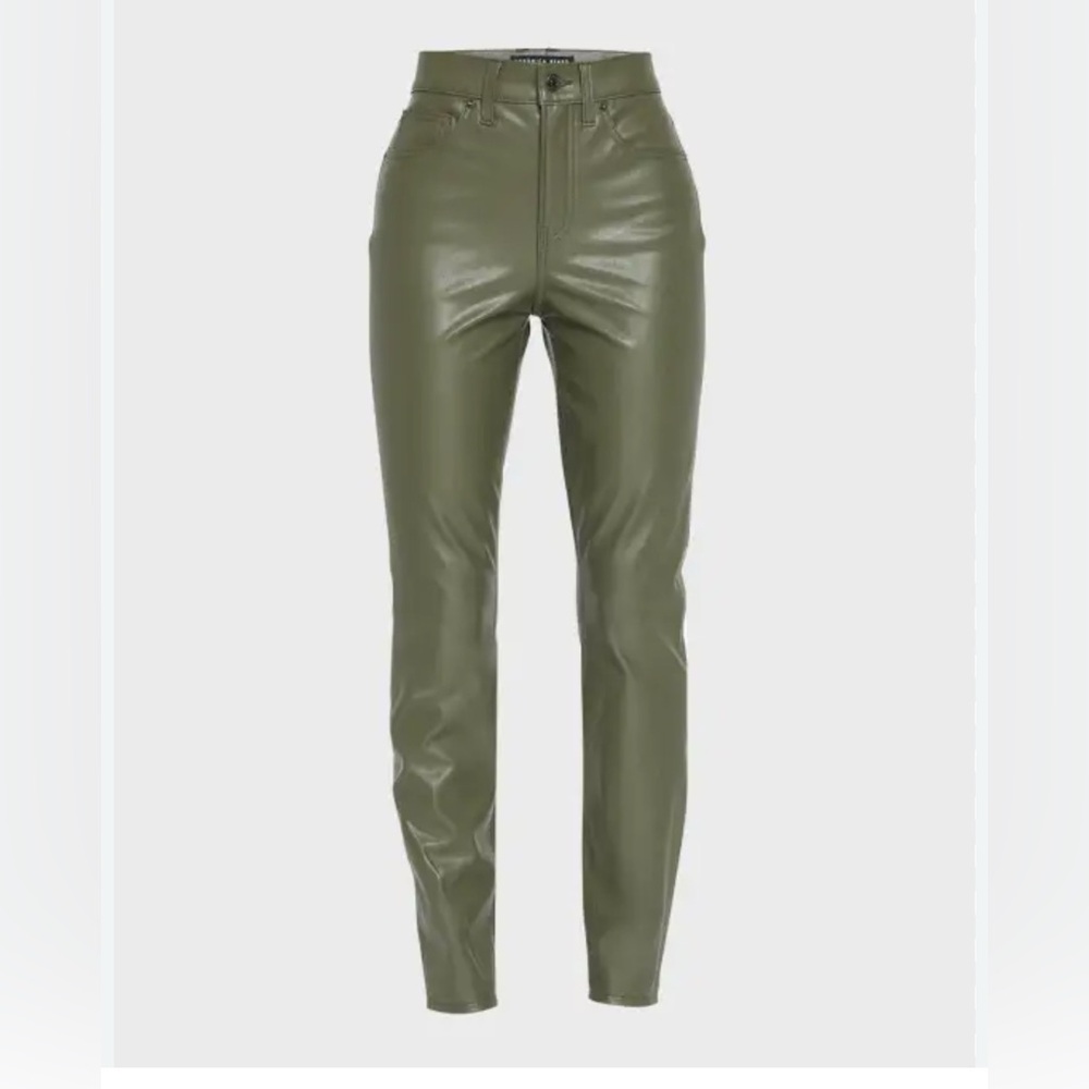 Debbie Faux Leather High Rise in Loden
VERONICA BEARD
Size 28